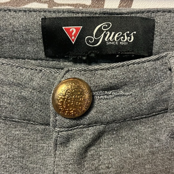 Guess Women’s Size XS Grey Straight Leg Stretchy Dress Pants $50 - Picture 6 of 15